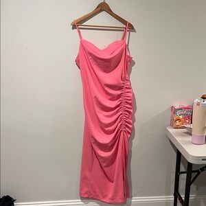 Donna Morgan Pink Dress Sz 16